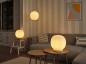 Preview: OSRAM DECOR GLASS LANTERN MARBLE TABLE E27 TISCHLEUCHTE Marmor/Glas