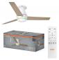Preview: OSRAM Ceiling Fan Nordes 38W CCT RGB Deckenventilator mit Licht 3000-6500K dimmbar