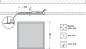 Preview: TRILUX Siella G9 M84 PW19 LED Einlegepanel 22–29W 3400–4600lm 4000K 62x62cm UGR<19