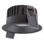 Preview: LEDVANCE Spot fix 8W 3000K LED Einbauleuchte dimmbar IP44 schwarz