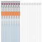 Preview: 8er Pack 60cm Osram G13 T8 LED Röhre EM 6,6W wie 18W 4000K neutralweiß KVG GLAS
