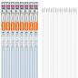 Preview: 8-Pack 90cm Osram G13 T8 LED Röhren EM 10W wie 30W 4000K neutralweiß KVG GLAS