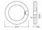 Preview: Ledvance T9 LED Röhre TUBE C 22 EM V 11W 840 wie 22W G10q Ringform universalweiß 4000K