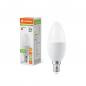 Preview: Ledvance E14 LED Kerzenlampe Classic matt dimmbar 4,9W wie 40W 2700K warmweißes Licht