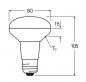 Preview: Ledvance E27 R80 Reflektorlampe 36° 8,5W wie 100W Strahler mit warmweißem Licht 2700K