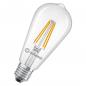 Preview: Ledvance LED Classic Edison 60 Filament Energy Efficiency Class A 3,8W 827 Klar E27