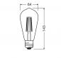 Preview: Ledvance LED Classic Edison 60 Filament Energy Efficiency Class A 3,8W 827 Klar E27