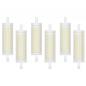 Preview: 6 x OSRAM Leistungsstarke R7s LED Lampe 118 mm 20W wie 177W 3000k warmweißes Licht