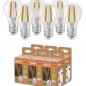 Preview: 6er Set OSRAM E27 besonders effiziente LED Lampe 3,8W wie 60W 4000K neutralweißes Licht - beste Energie Effizienz Klasse