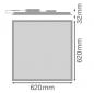 Preview: LEDVANCE PANEL FLEX 625 PS 32W 840 – LED Panel 620 x 620 mm 4000 K neutralweiß Multi-Lumen