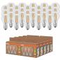 Preview: 30er Set OSRAM E27 LED Lampe Classic klar 3,8W wie 60W warmweißes Licht 2700K - Energy efficiency class A - besonders effizient