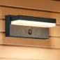 Preview: OSRAM ENDURA Style USB Robust Sensor Wandleuchte IP54 Dunkelgrau