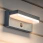 Preview: OSRAM ENDURA Style Solar + USB Robust Sensor Wandleuchte IP54 Dunkelgrau