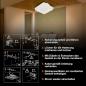 Preview: Osram Deckenlicht/-ventilator eckig 55W CCT dimmbar