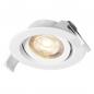 Preview: 3er-Pack OSRAM Spot Set Adj Simple DIM 3x4,9W 2700K 400lm Warmweiß 110° Weiß Einbaudurchmesser 75mm