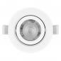 Preview: 3er-Pack OSRAM Spot Set Adj Simple DIM 3x4,9W 2700K 400lm Warmweiß 110° Weiß Einbaudurchmesser 75mm