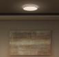 Preview: OSRAM ORBIS DUBLIN LED-Deckenleuchte 16W 1100 lm 3000K warmweiß 120° Ø295 mm Silber IP20 nicht dimmbar
