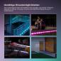 Preview: 20M Osram Outdoor Flex LED-Streifen IP65 RGB mit Fernbedienung - bis 50 m erweiterbar, inkl. Kabeltrommel, Montagezubehör, Anschlusskabel