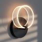Preview: OSRAM Wandleuchte Decor Circle in Schwarz rund 8W - CLICKCCT - Sehr vielseitig durch eine wählbare Lichtfarbe
