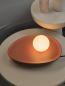 Preview: OSRAM Tischleuchte Decor Clay Nest aus Ton mit matter Glaskugel mit 3 x G9 Fassung braun