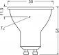 Preview: OSRAM GU10  LED STAR PAR16 Strahler 120° 5,6W wie 49W kaltes Licht mit breitem Lichtkegel 6500K