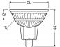 Preview: OSRAM LED GU5.3 Strahler MR16 36° 61W wie 50W neutralweißes Licht 12V