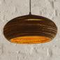 Preview: OSRAM Hängeleuchte DROP, braun, Ø 40 cm, aus Wellpappe
