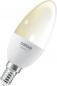 Preview: OSRAM SMART+ LED Kerzenlampe E14 Zigbee DIMM 4,9W wie 40W 2700K warmweißes Licht