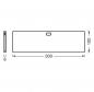 Preview: OSRAM LED Undercabinet Panel Frameless 30x10cm CCT DIM weiß - mit umschaltbarer Farbtemperatur - dimmbar