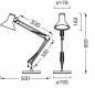 Preview: OSRAM Office Line Desk Retro Schreibtischlampe 9W 3000K Dimmbar Weiß