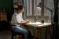 Preview: OSRAM Office Line Desk Retro Clip Schreibtischlampe 9W 3000K Dimmbar Schwarz