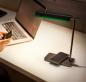 Preview: OSRAM Office Line Desk Roof Inductive Charging Schreibtischlampe 19W CCT Dimmbar Schwarz