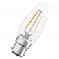 Preview: OSRAM B22d LED Star Classic Filament 1,8W wie 25W warmweißes Licht 2700K