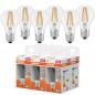 Preview: 6er Pack OSRAM E27 LED Star Classic A 60 Filament  Lampe 5.9W wie 60W 4000K neutralweißes Licht in Birnenform