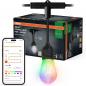 Preview: 7,5m OSRAM Smart+ WiFi Outdoor Lichterkette Stringlight mit 12 LED-Lampen mit warmweißem oder buntem Licht