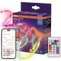 Preview: 3 Meter Osram SMART+ WiFi Flex Magic LED-Strip RGB mit Fernbedienung oder per App steuerbar indoor IP20
