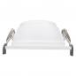 Preview: LEDVANCE LED Deckeneinbauleuchte 13W 3000–4000K IP44, Einbaudurchmesser 116mm, Multi Select weiß