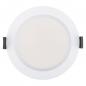 Preview: LEDVANCE LED Deckeneinbauleuchte 13W 3000–4000K IP44, Einbaudurchmesser 116mm, Multi Select weiß