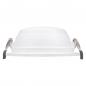 Preview: LEDVANCE LED Deckeneinbauleuchte 18W 3000–4000K IP44 Einbaudurchmesser 160mm Multi Select weiß
