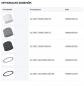 Preview: LEDVANCE LED Deckeneinbauleuchte 30–42W 3000–4000K IP44 250mm Multi Select weiß  Einbaudurchmesser: 250 mm