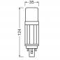 Preview: OSRAM DULUX G24D D18 VT EM LED Lampe 2Pin 7,5W wie 18W 6500K kaltweißes Licht KVG