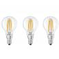 Preview: 3er Pack Osram E14  BASE LED Leuchtmittel Filament 5,9W wie 60W Kaltweiß