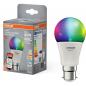 Preview: OSRAM B22D SMART+ MATTER Classic A60 LED-Lampe 9W Wie 60W Multicolor 2700-6500K - Matter over WiFi, App- und Sprachsteuerung, 16 Mio. Farben