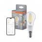 Preview: OSRAM E14 SMART+ MATTER Classic P40 4W wie 40W Glühlampe dimmbar warmweiß 2700K - steuerbar mit App oder per Sprache, Matter-fähig
