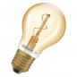 Preview: OSRAM VINTAGE 1906 LED Classic A Lampe Spiral Filament 1,8W 822 E27 Gold