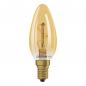 Preview: OSRAM VINTAGE 1906 LED Classic B Lampe Spiral Filament 1,8W 822 E14 Gold