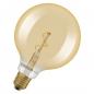 Preview: OSRAM E27 Lampe Vintage 1906 LED Classic Globe 1,8W 2200K 125mm Gold
