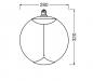 Preview: Osram VINTAGE 1906 LED große dekorative Glühlampe 12W 818 E27 dimmbar Filament Magnetic Style