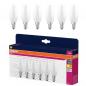 Preview: 6er Pack OSRAM LED B35 E14 Kerze 4.2W 40W 300° 827 2700K 470 lm Warmweiß