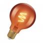 Preview: OSRAM E27 Lampe Vintage 1906 LED Classic Slim Filament Globe DIMMABLE 3W 1800K Copper
